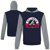 Atlanta Braves Levelwear Throwback Ultimate Banner Arch Hoodie - MLB