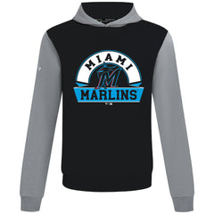 Miami Marlins Levelwear Throwback Ultimate Banner Arch Hoodie - MLB