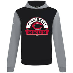 Cincinnati Reds Levelwear Throwback Ultimate Banner Arch Hoodie - MLB