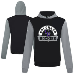 Colorado Rockies Levelwear Throwback Ultimate Banner Arch Hoodie - MLB