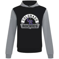 Colorado Rockies Levelwear Throwback Ultimate Banner Arch Hoodie - MLB