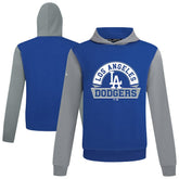 Los Angeles Dodgers Levelwear Throwback Ultimate Banner Arch Hoodie - MLB