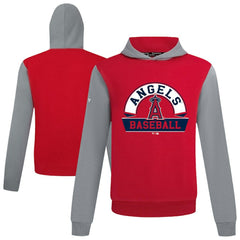 Los Angeles Angels Levelwear Throwback Ultimate Banner Arch Hoodie - MLB