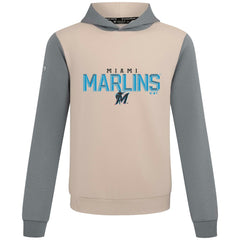 Miami Marlins Levelwear Throwback Carve Ultimate Hoodie - MLB