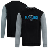 Miami Marlins Levelwear Throwback Ultimate Carve Sweatshirt - MLB