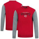 Cincinnati Reds Levelwear Throwback Ultimate Carve Sweatshirt - MLB