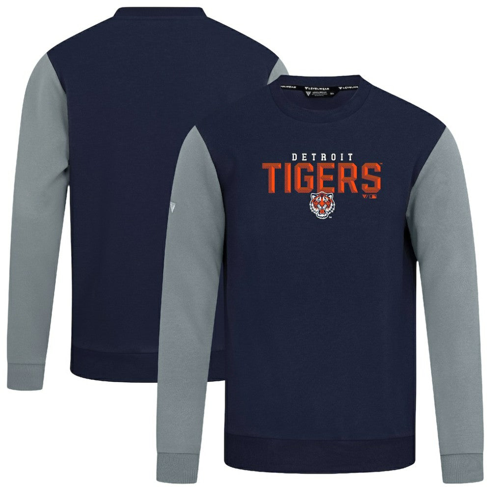 Detroit Tigers Levelwear Throwback Ultimate Carve Sweatshirt - MLB
