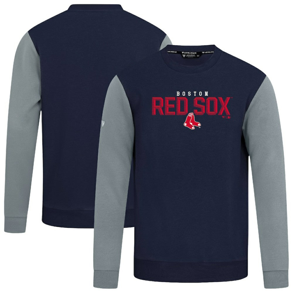 Boston Red Sox Levelwear Throwback Ultimate Carve Sweatshirt - MLB