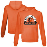 Baltimore Orioles Levelwear Relay Banner Arch Pullover Hoodie - MLB