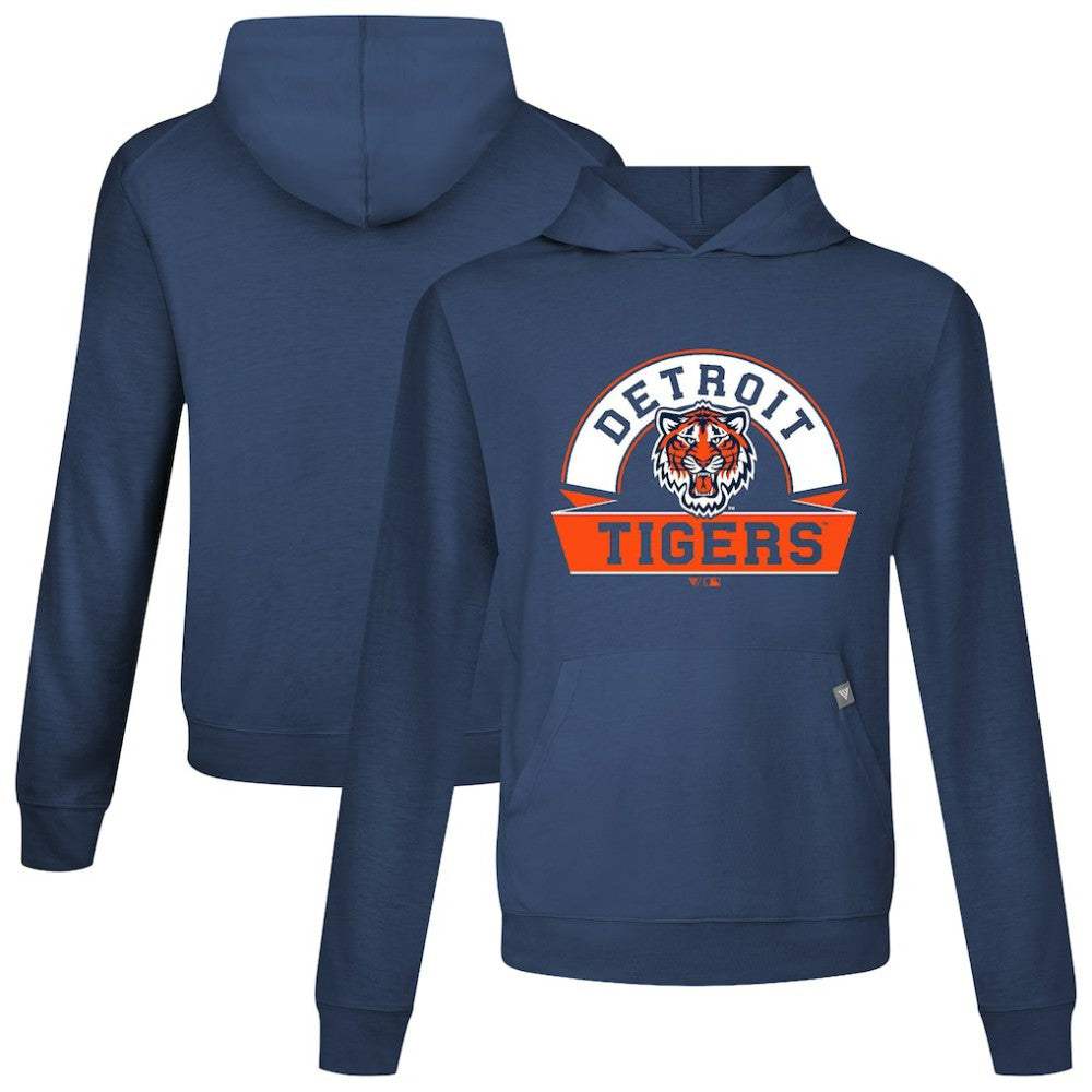 Detroit Tigers Levelwear Relay Banner Arch Pullover Hoodie - MLB