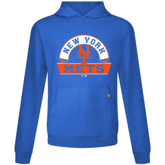 New York Mets Levelwear Relay Banner Arch Pullover Hoodie - MLB
