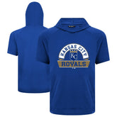 Kansas City Royals Levelwear Phase Banner Arch Hoodie T-Shirt - MLB