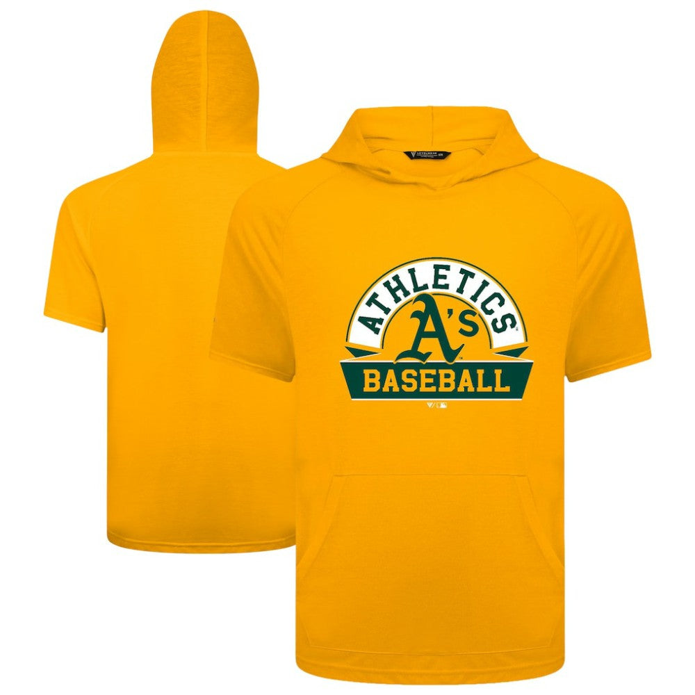 Athletics Levelwear Phase Banner Arch Hoodie T-Shirt - MLB