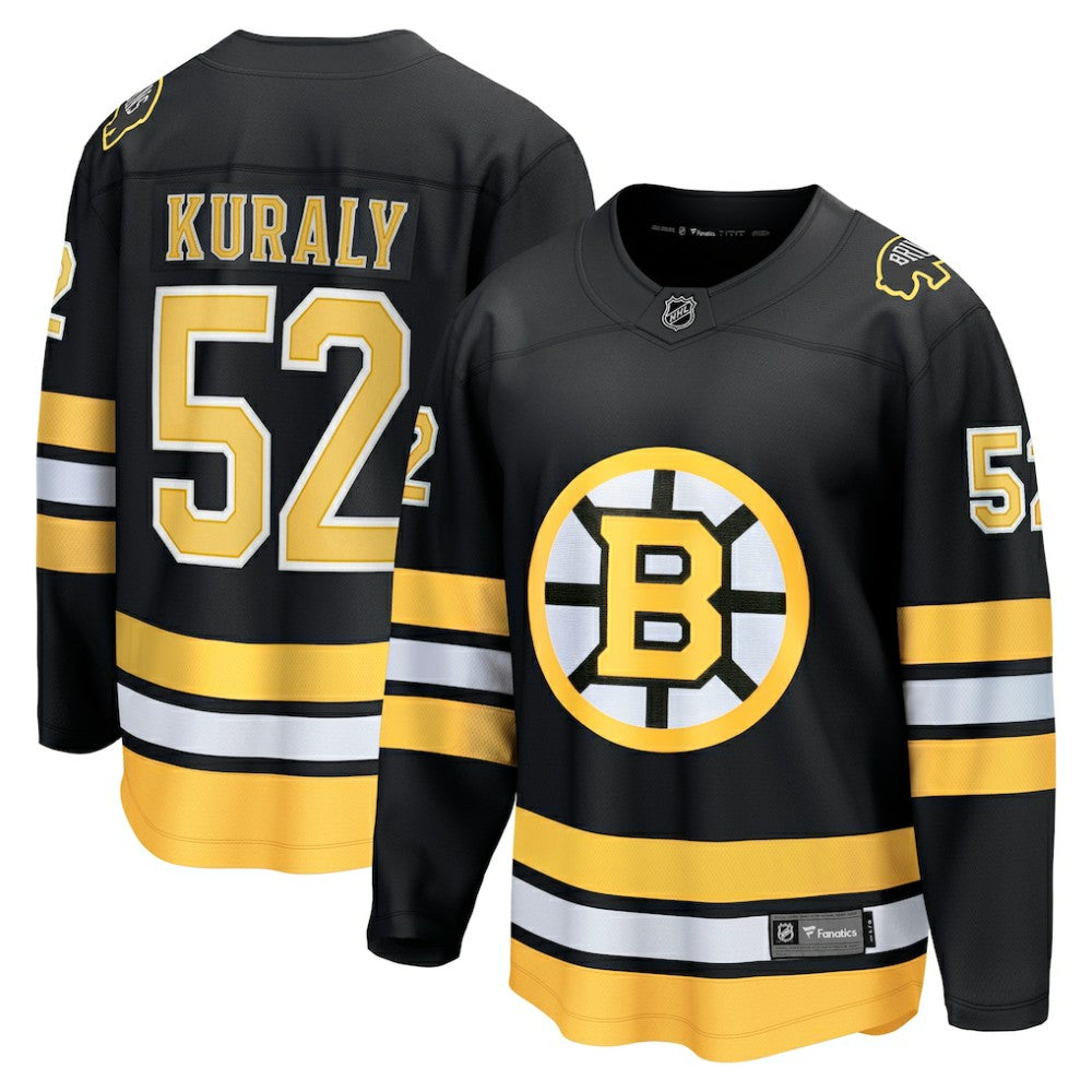 Sean Kuraly Boston Bruins Fanatics Home Breakaway Player Jersey - Black - NHL