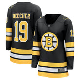 John Beecher Boston Bruins Fanatics Women's Home Breakaway Player Jersey - Black - NHL