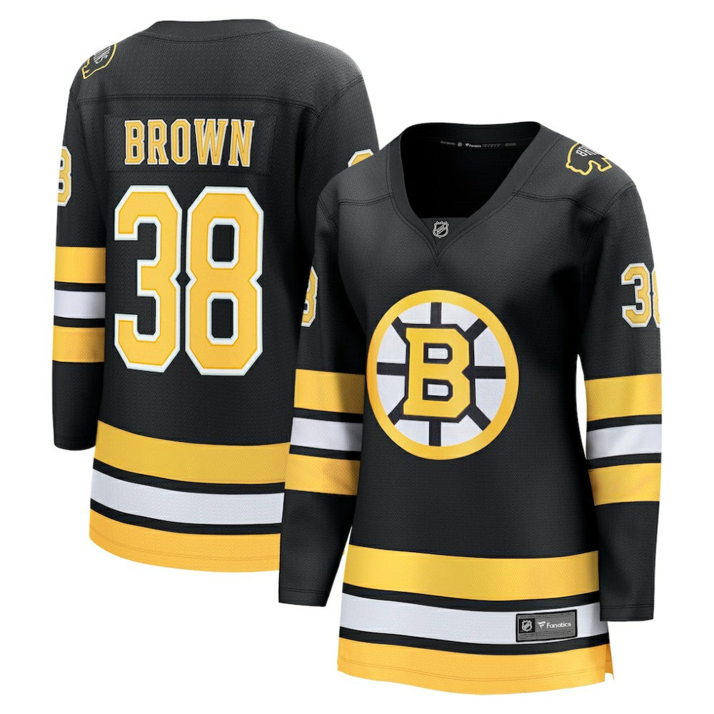 Patrick Brown Boston Bruins Fanatics Women's Home Breakaway Player Jersey - Black - NHL