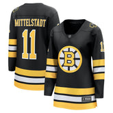 Casey Mittelstadt Boston Bruins Fanatics Women's Home Breakaway Player Jersey - Black - NHL