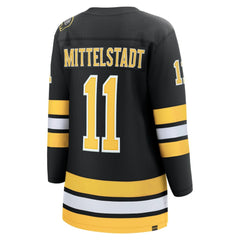 Casey Mittelstadt Boston Bruins Fanatics Women's Home Breakaway Player Jersey - Black - NHL