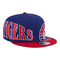 Texas Rangers New Era Stretched Two-Tone 9FIFTY Adjustable Hat - MLB