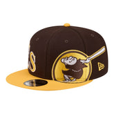 San Diego Padres New Era Stretched Two-Tone 9FIFTY Adjustable Hat - MLB