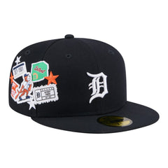 Detroit Tigers New Era City Patch 59FIFTY Fitted Hat - MLB