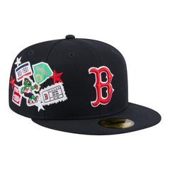 Boston Red Sox New Era City Patch 59FIFTY Fitted Hat - MLB