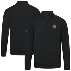 Florida Panthers Levelwear Copper Upright Quarter-Zip Pullover - Black - NHL