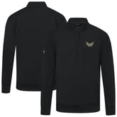 Washington Capitals Levelwear Copper Upright Quarter-Zip Pullover - Black - NHL