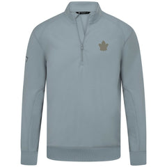 Toronto Maple Leafs Levelwear Copper Upright Quarter-Zip Pullover - Gray - NHL