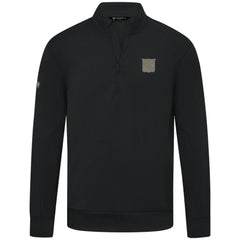 New York Rangers Levelwear Copper Upright Quarter-Zip Pullover - Black - NHL