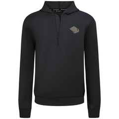 Utah Mammoth Levelwear Technic Quarter-Zip Pullover Hoodie - Black - NHL