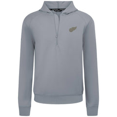 Detroit Red Wings Levelwear Technic Quarter-Zip Pullover Hoodie - Gray - NHL