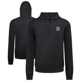 New York Rangers Levelwear Technic Quarter-Zip Pullover Hoodie - Black - NHL