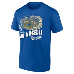 Los Angeles Dodgers Royal Home Stadium T-Shirt T-shirts - MLB