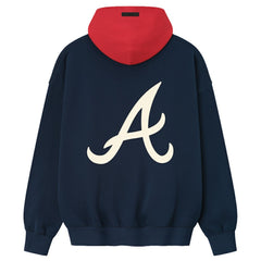 Atlanta Braves Fear of God x MLB Sport Fit Hoodie - MLB