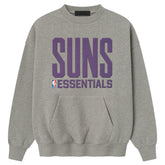 Phoenix Suns Fear of God x NBA Sport Fit Sweatshirt Heather Gray - NBA