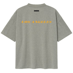 Los Angeles Lakers Fear of God x NBA Unisex 90s T-Shirt Heather Gray - NBA