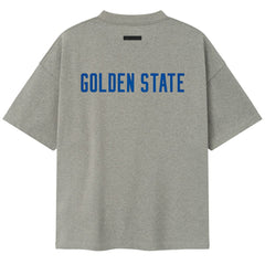Golden State Warriors Fear of God x NBA Unisex 90s T-Shirt Heather Gray - NBA