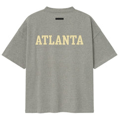 Atlanta Hawks Fear of God x NBA Unisex 90s T-Shirt Heather Gray - NBA
