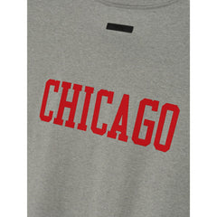 Chicago Bulls Fear of God x NBA Unisex 90s T-Shirt Heather Gray - NBA