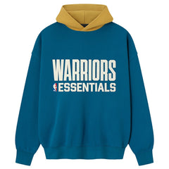 Golden State Warriors Fear of God x NBA Unisex Sport Hoodie Royal/Gold - NBA
