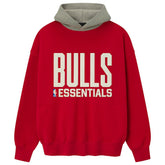 Chicago Bulls Fear of God x NBA Unisex Sport Hoodie Red/Heather Gray - NBA