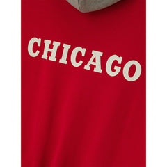 Chicago Bulls Fear of God x NBA Unisex Sport Hoodie Red/Heather Gray - NBA