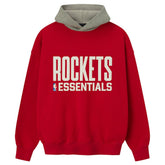 Houston Rockets Fear of God x NBA Unisex Sport Hoodie Red/Heather Gray - NBA