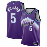 Cody Williams Utah Jazz Unisex Swingman Jersey Icon Edition Purple - NBA