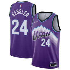 Walker Kessler Utah Jazz Unisex Swingman Jersey Icon Edition Purple - NBA
