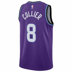 Isaiah Collier Utah Jazz Unisex Swingman Jersey Icon Edition Purple - NBA