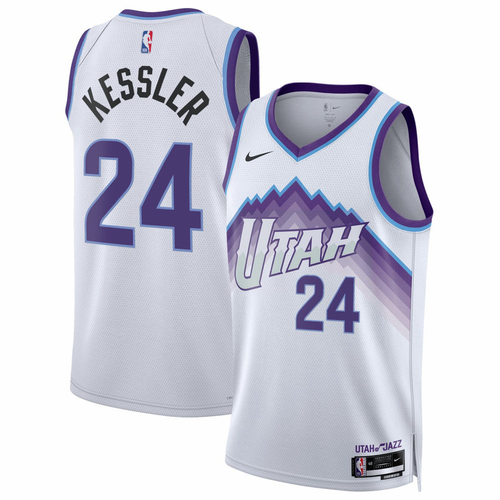 Walker Kessler Utah Jazz Unisex Swingman Jersey Association Edition White - NBA