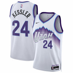 Walker Kessler Utah Jazz Unisex Swingman Jersey Association Edition White - NBA