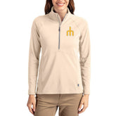 Seattle Mariners Cutter & Buck Women's Cooperstown Collection Adapt Eco Knit Stretch Half-Zip Pullover - MLB